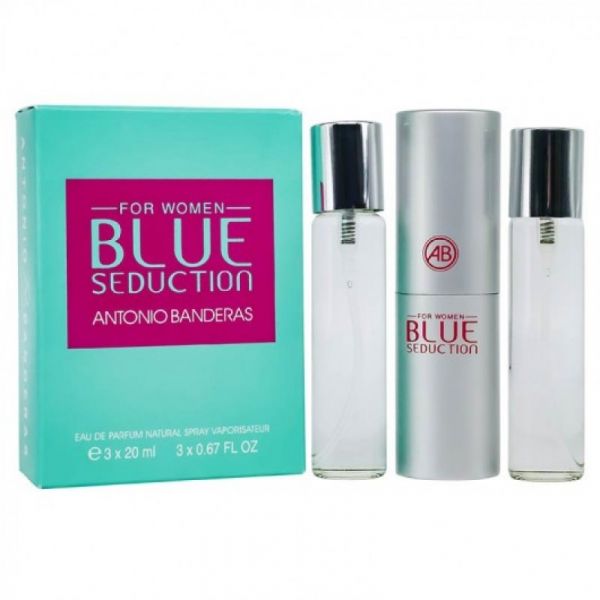 Antonio Banderas Blue Seduction For Women, edp., 3*20 ml